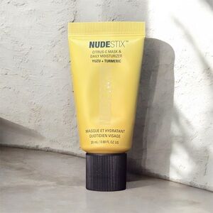 NWT NUDESTIX CITRUS C MASK & DAILY MOISTURIZER 20ML YUZU + TUMERIC TRAVEL SIZE